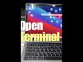 Open Terminal on Mac