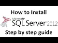 how to Install SQL Server 2012 on Windows Step by Step Guide in Urdu Hindi SQL Server 2012