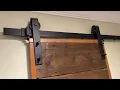 U-MAX Sliding Barn Door Track Hardware Kit 2 Years After Install