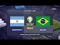 PES 2020 | ARGENTINA vs BRAZIL | COPA AMERICA FINAL | Match Gameplay