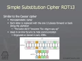 272 Simple Substitution Cipher ROT13