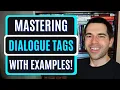 Mastering DIALOGUE TAGS in Writing With Examples Fiction Writing Advice