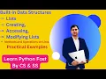 Master Python Lists in 20 Minutes Built-in Data Structures Explained with Real Example