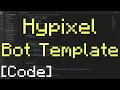 Minecraft Hypixel Bot Using Mineflayer js Template