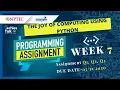 NPTEL The Joy of Computing using Python Week 7 Programming Quiz Assignment Solutions Swayam 2022