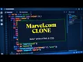 Clone of Marvel com Website Built with HTML CSS