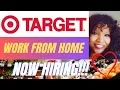 TARGET IS HIRING NOW Work From Home Job