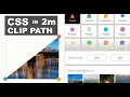 How to use CSS Clip Path in HTML and CSS css clip path Tutorials