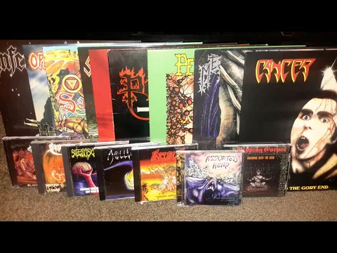 Over 15 of my favorite Death Thrash & Dark Thrash Metal Albums (Vinyl & CD)