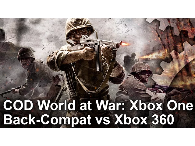 Call of Duty: World at War - Xbox One Back-Compat vs Xbox 360 Frame-Rate Test