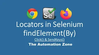 FindElement using Locators in Selenium 4 click and sendKeys - Selenium Tutorials