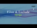 Filter Exclude Django - Queryset Python