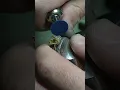Custom U-V Color Engagement Ring