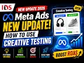 Meta Ads 2026 Update Creative Testing Strategy to Scale Faster IDS