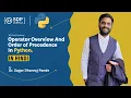 PEMDAS in Python Order of Precedence in Python Operator in Python Expression Evaluation SDPGuruji