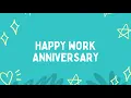 Happy Work Anniversary Oching