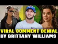 Brittany Williams Denies Viral Comment on Josh Allen