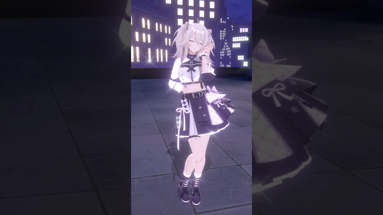 【踊ってみた】D/N/A/ 25時、ナイトコードで。×鏡音リン  #shorts #プロセカ #dance【獅白ぼたん】