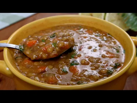 Download MP3 A Lentil soup recipe that's Easy, Delicious and Healthy!