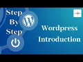 Introduction to WordPress Beginners Step-By-Step Tutorial 01 2020