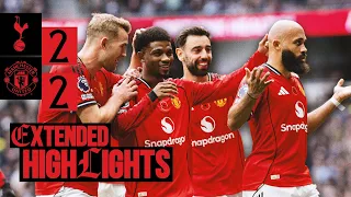 De Ligt At The Death Tottenham Hotspur 2 2 Man Utd Extended Highlights 
