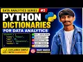 Python Dictionaries for Data Analytics Explained with Real Examples