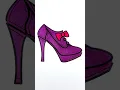 Shoes coloring pages