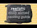 what to pack for study abroad realistic packing guide for exchange in seoul south korea