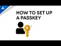 How to set up a passkey on your account