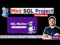 Real-Time Data Analytics SQL Project Beginner Resume Project Data Science SQL Mentor Data