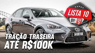 10 CARROS TRAÇÃO TRASEIRA ATÉ 100 MIL PARA VOCÊ SE DIVERTIR!