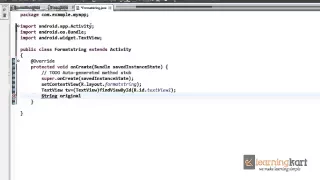 Format Input String in Android