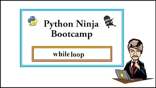 Python Ninja Bootcamp 18-while loop break continue