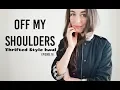 Off My Shoulders A Burberry big thrift haul Episode 16
