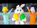 Download Lagu Gaby and Alex - Easter surprise eggs Hunt