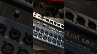 soundcraft ui24r issue no signal