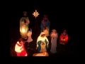 My Christmas Blow Mold Nativity December 2014