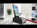 3-IN-1 Phone Stand with Bluetooth Speaker Clock