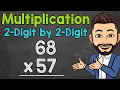 2-Digit by 2-Digit Multiplication Math with Mr J