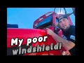 Replacing a Peterbilt windshield
