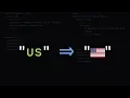 Dev Tip Transform a country code into a flag emoji