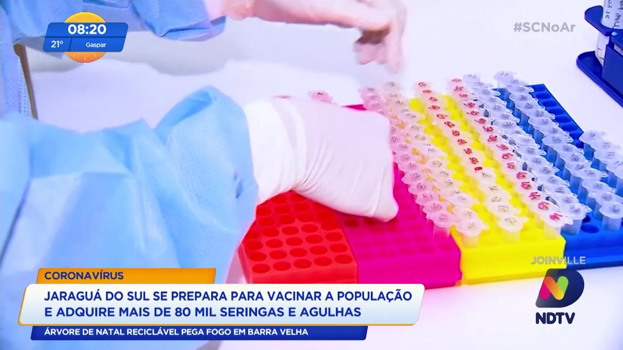 Coronavírus: Jaraguá do Sul se prepara para receber a vacina