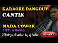 Download Lagu Karaoke Dangdut Cantik - A Rafiq || Nada Cowok