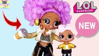 Download New OMG LOL Surprise Winter Disco 24K DJ \u0026 Lil Sister DJ Dolls Toy Unboxing Video MP3