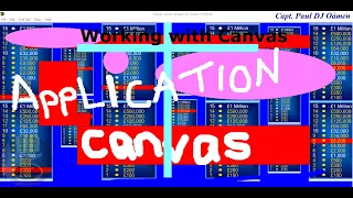 How to Create a Complete Application using Canvas in Python - Full Tutorial