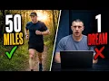 I Can Run 50 100 Miles But I Keep Running From My Dreams