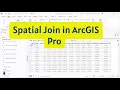 How to Perform Spatial Join Using Raster and Polygon in ArcGIS Pro Advanced GIS Integration