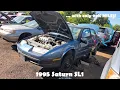 This 1994 Saturn SL1 only has 90K MILES U-Pull Salvage Yard in Minnesota