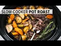 SLOW COOKER POT ROAST an easy crock pot roast for dinner