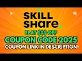 Skillshare Coupon Code Skillshare Promo Code Skillshare Discount Code